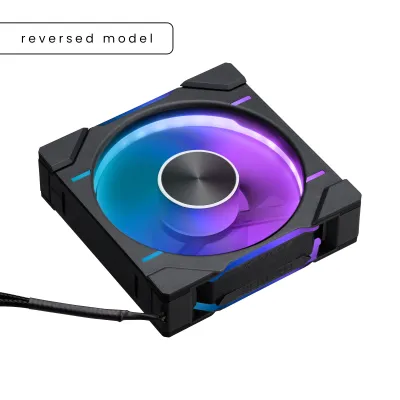 Phanteks D30-120 PWM DRGB Case Fan 機箱風扇 3年保養 反向扇葉 - 黑色 / Single Pack 單件