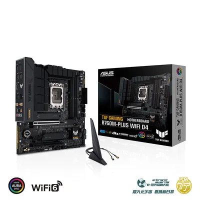 ASUS 華碩 TUF GAMING B760M-PLUS WIFI D4 MATX 主機板 DDR4