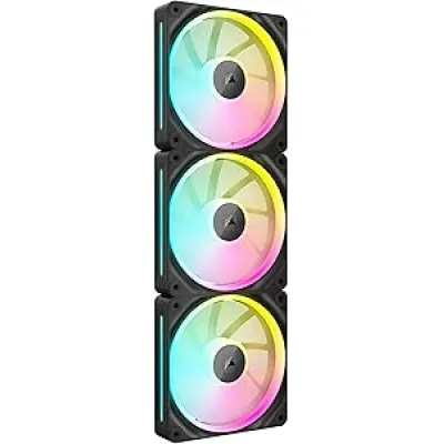 Corsair 海盜船 iCUE LINK LX120 RGB 120mm PWM PC Fans Starter Kit with iCUE LINK System Hub (Triple Pack 三件裝)(CO-9051026-WW) - 正葉