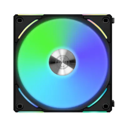 LIAN LI 聯力 UNI FAN AL140V2 積木風扇 黑/白（單把） - 黑色
