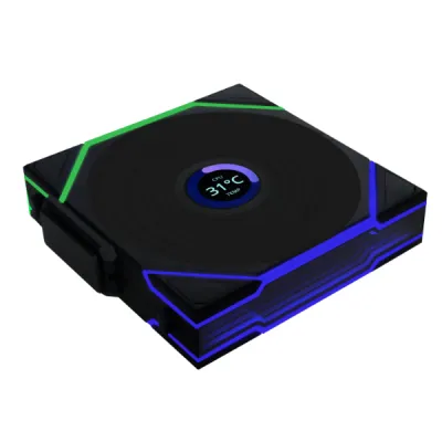 LIAN LI 聯力 UNI FAN TL120 V2 RGB 120mm 無線 Wireless  機箱風扇 - 黑色 / Single Pack 單件