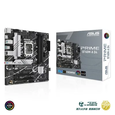 ASUS 華碩 PRIME B760M-A D4 MATX 主機板 DDR4