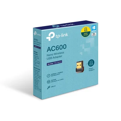 TP-Link Archer T2UB Nano AC600 超迷你 USB Wi-Fi 藍牙4.2 接收器