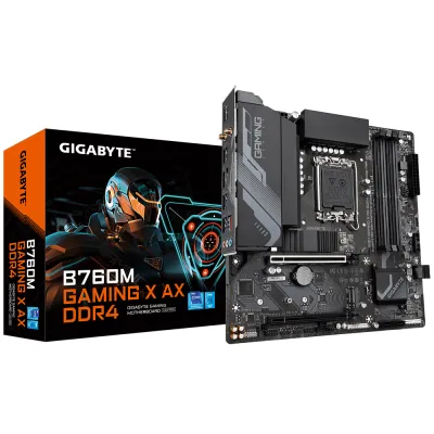 GIGABYTE 技嘉 B760M GAMING X AX DDR4 MATX 主機板 (DDR4)