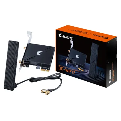 GIGABYTE 技嘉 GC WiFi 7 接收器 PCIE介面擴充卡 無線網路及藍芽5.3