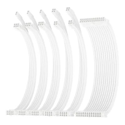 AsiaHorse Superflex PRO Extension Cable kit - 雪白