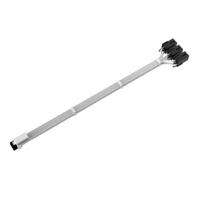 AsiaHorse Sleeved PCIe Gen 5 Splitter 延長線 - 黑色