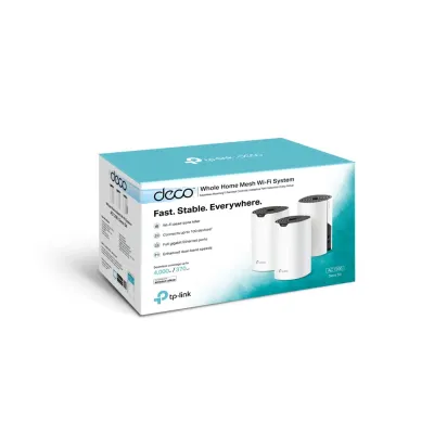 TP-Link AC1200 Whole Home Mesh Wi-Fi System Deco M4 (1 Pack)(2 Giga Port)
