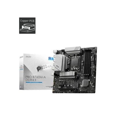 (支援最新14代)MSI微星 PRO B760M-A DDR4 II MATX 主機板