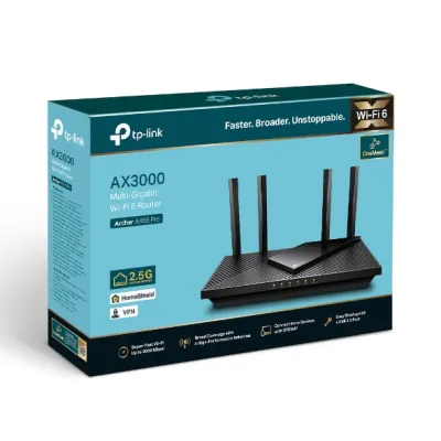 TP Link Archer AX55 Pro AX3000 Multi-Gigabit Wi-Fi 6路由器與2.5G連接埠