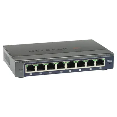 Netgear GS108E PROSAFE 8-port Gigabit Ethernet Switch