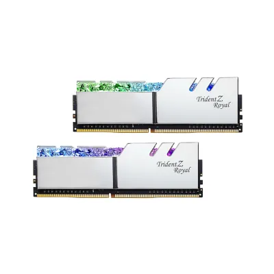 G.Skill Trident Z Royal Silver RGB DDR4 3200 MHz 32GB (16GB x 2) (F4-3200C16D-32GTRS)