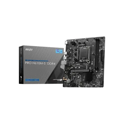 【夏日優惠】MSI 微星 PRO H610M-S D4 MATX 主機板 (DDR4)