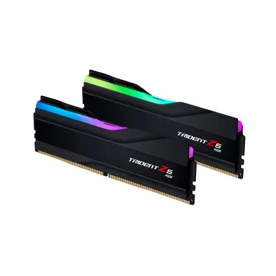 G.Skill Trident Z5 RGB BLACK/SILVER DDR5 5600MHz 32GB (16GB x 2) - 黑色