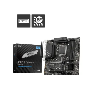 MSI 微星 PRO B760M-A WIFI MATX 主機板 (DDR5)