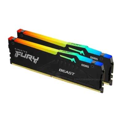 Kingston FURY BEAST RGB DDR5 6000MHz 32/64GB KIT cl30 - 32GB (16GB x2)