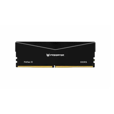 Acer Predator PALLAS II 32 / 64GB 6000 / 6400MHz 記憶體 RAM DDR5 KIT 黑/銀 - 32GB (16GB x2) / 黑色 / 6000 MHz