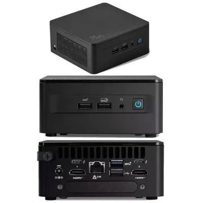 Intel NUC 13 Pro Kit - NUC13ANHi7 ( i7-1360P、DDR4 x2 、Thunderbolt 4 x2 )(可加2.5" HDD)