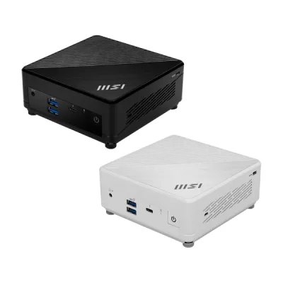 MSI 微星 Cubi 5 12M Mini PC 迷你電腦 i3-1215U 黑/白 - 白色 / BAREBONE 準系統