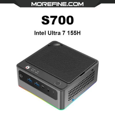 MOREFINE S700 迷你電腦 32GB RAM 5600Hz+1TB SSD WIN11 PRO (INTEL ULTRA 7 155H) - INTEL ULTRA 7 155H-32GB RAM+5600Hz+1TB  SSD