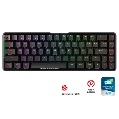 ASUS ROG FALCHION NX (68鍵) RGB 無線機械鍵盤 - 青軸