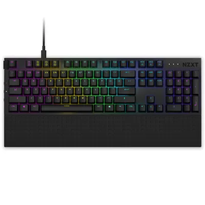 NZXT Function Full Size Mechanical Keyboard  (紅軸) - 黑色
