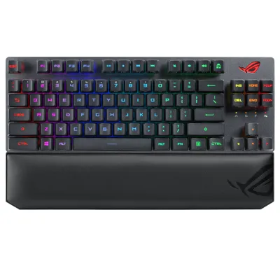 ASUS ROG Strix Scope RX TKL Deluxe Wireless 無線遊戲鍵盤 (光學紅軸) - 青軸