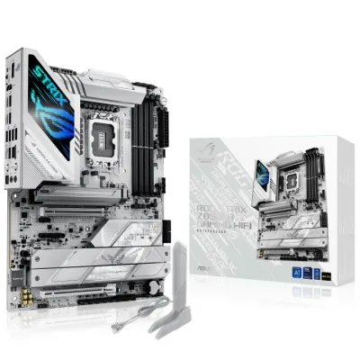 ASUS 華碩 ROG STRIX Z890-A GAMING WIFI ATX 白色主機板 DDR5