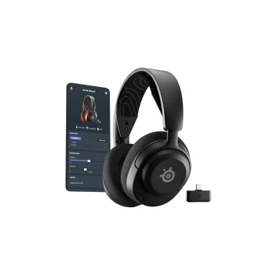 SteelSeries Arctis Nova 5 WIRELESS 無線遊戲耳機 (61671/61677/61674/61670/61676/61673) - 白色 / PC