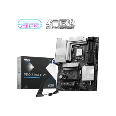 MSI 微星 PRO Z890-P WIFI ATX 白色主機板 (DDR5)