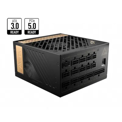 MSI MEG Ai1000P 1000W PLAT-UK PCIe5.0 白金全模組 主機電源