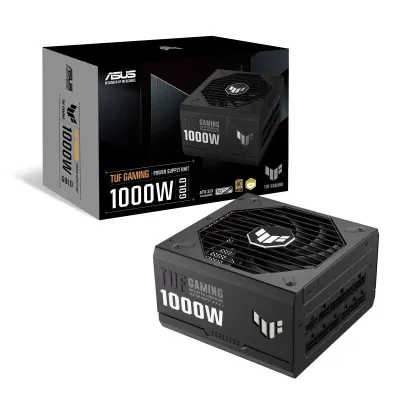 ASUS TUF GAMING 1000W 80Plus Gold 金牌 全模組 主機電源 - 黑色