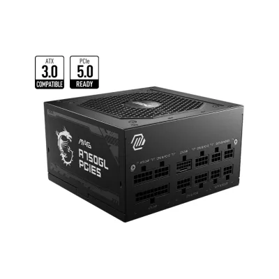 MSI MAG A750GL 750W 80Plus Gold 金牌 PCIe 5.0 全模組 主機電源