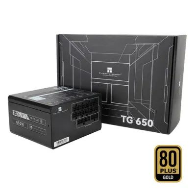 ThermalRight 利民 TG650 650W 80Plus Gold 金牌 全模組 主機電源 (5年保)
