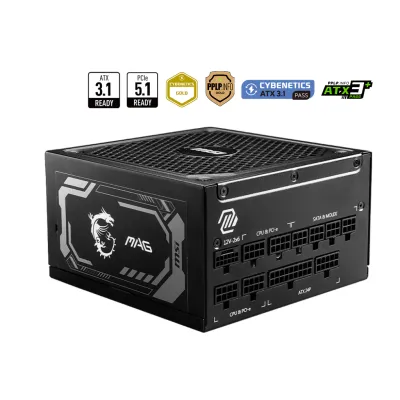 MSI MAG A1000GL 1000W 80Plus Gold 金牌 PCIe 5.1 全模組 主機電源