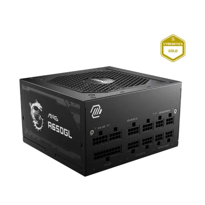 MSI MAG A650GL 650W 80Plus Gold 金牌 全模組 主機電源
