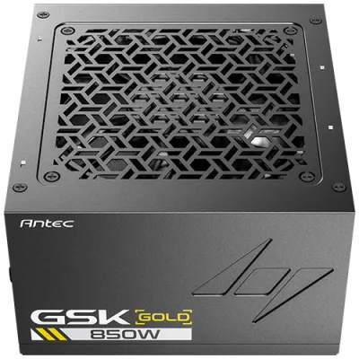 Antec GSK 850W 80 Plus Gold ATX 3.1 金牌全模組 主機電源 - 黑色