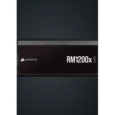 Corsair RM1200X Shift 1200W 80Plus Gold Fully Modular ATX3.1 金牌 全模組 主機電源 (10年保用) 黑/白 - 黑色