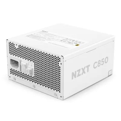 NZXT C850 Gold ATX 3.1 850W/ 1000W / 1200W 80Plus Gold 金牌 全模組 主機電源 (10年保) - White 白色 - 850W