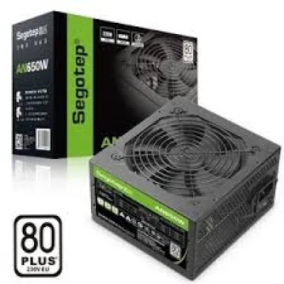 Segotep AN650W 650W 80Plus White 白牌 主機電源 黑/白 - 黑色