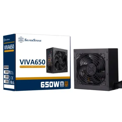 【夏日優惠】SilverStone VIVA 650 Bronze 650W 80 PLUS Bronze 銅牌 主機電源