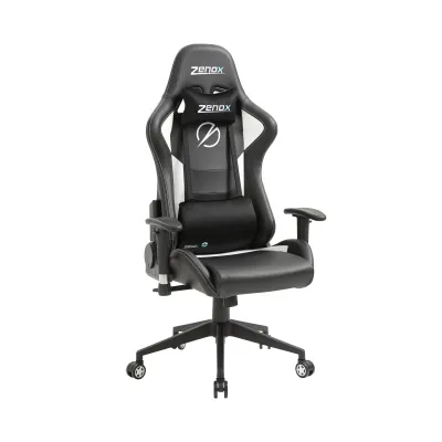 Zenox Mercury Mk-2 Gaming Chair (Leather/White)