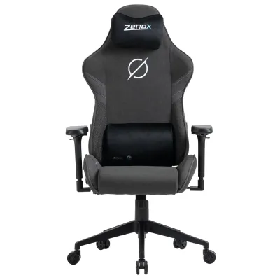 Zenox Saturn-MK2 Gaming Chair (Fabric/Charcoal)