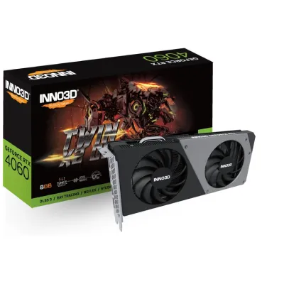 INNO3D GeForce RTX 4060 TWIN X2 OC 顯示卡 8GB GDDR6