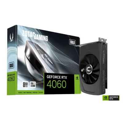【夏日優惠】ZOTAC GAMING SOLO GeForce RTX 4060 8G 顯示卡