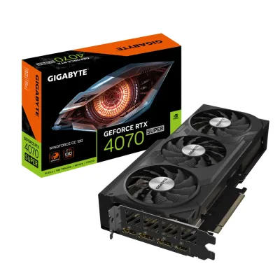 【夏日優惠】GIGABYTE 技嘉 WINDFORCE GeForce RTX 4070 SUPER OC 顯示卡 12GB GDDR6X