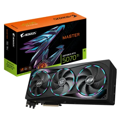 GIGABYTE 技嘉 GeForce RTX 5070 Ti 16GB AORUS MASTER  顯示卡