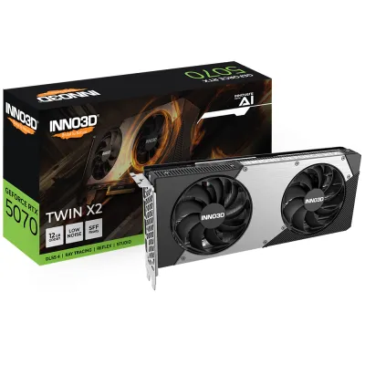 INNO3D GeForce RTX 5070 Twin X2 顯示卡 12GB GDDR7