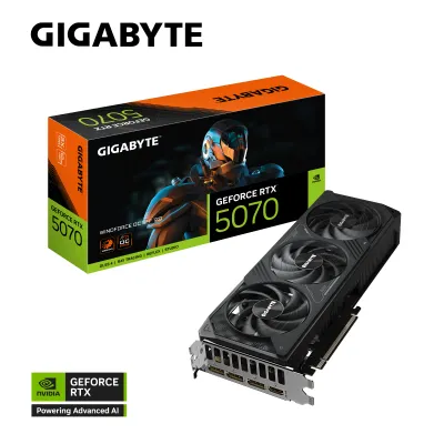 【八週年大激減】Gigabyte 技嘉 GeForce RTX 5070 Windforce OC SFF  顯示卡 12GB GDDR7