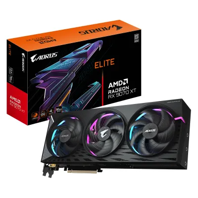 Gigabyte 技嘉 Aorus Elite AMD Radeon RX 9070 XT 顯示卡 16GB OC